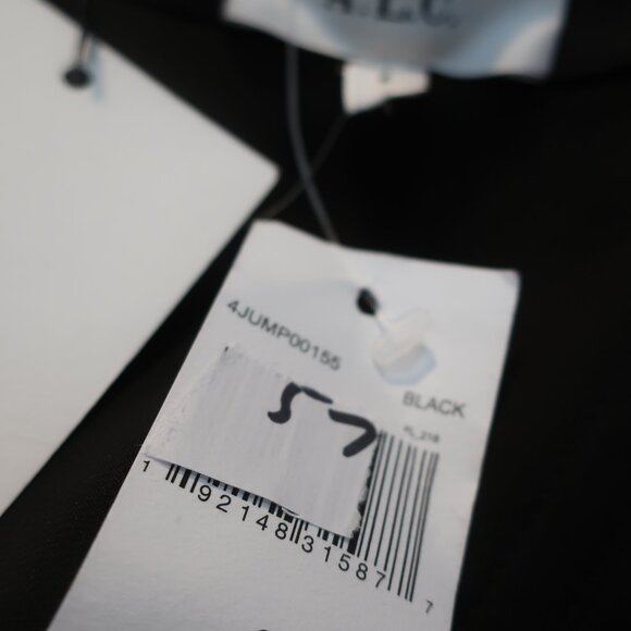 NWT Womens A.L.C. Black Strapless Belted Jumpsuit 6 - Picture 12 of 12